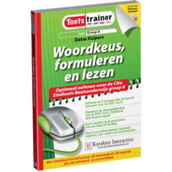 Toetstrainer Taal Woordkeus, formuleren en lezen