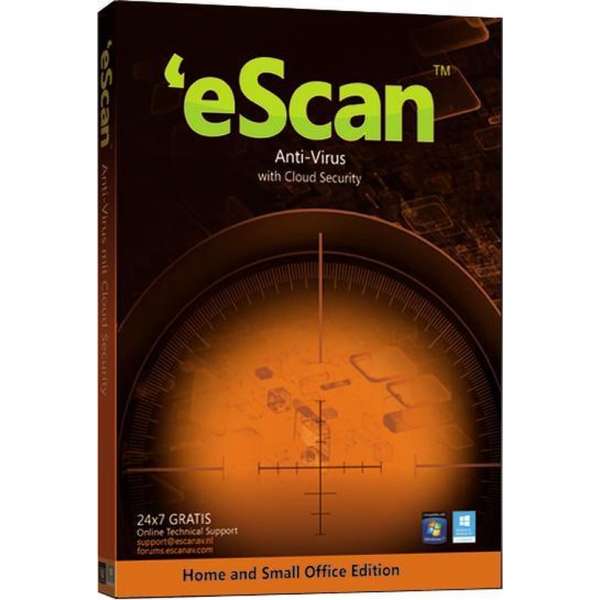 eScan Antivirus - 1 jaar 1 computer