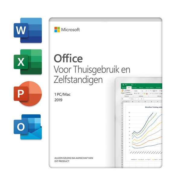 Microsoft Home & Business - Nederlands - 1 jaar abonnement