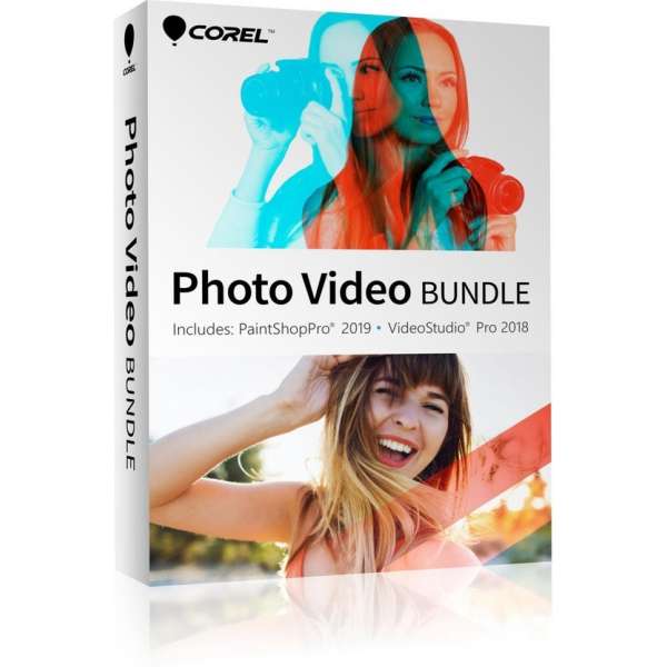 Corel PaintShop Pro 2019 & VideoStudio 2018 - Nederlands / Frans / Engels