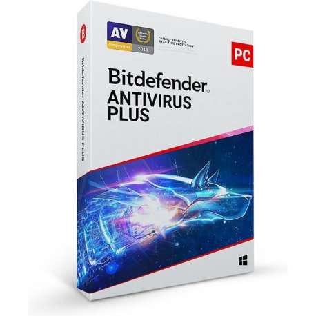 Bitdefender Antivirus Plus 2020 - 2 jaar/3 apparaten