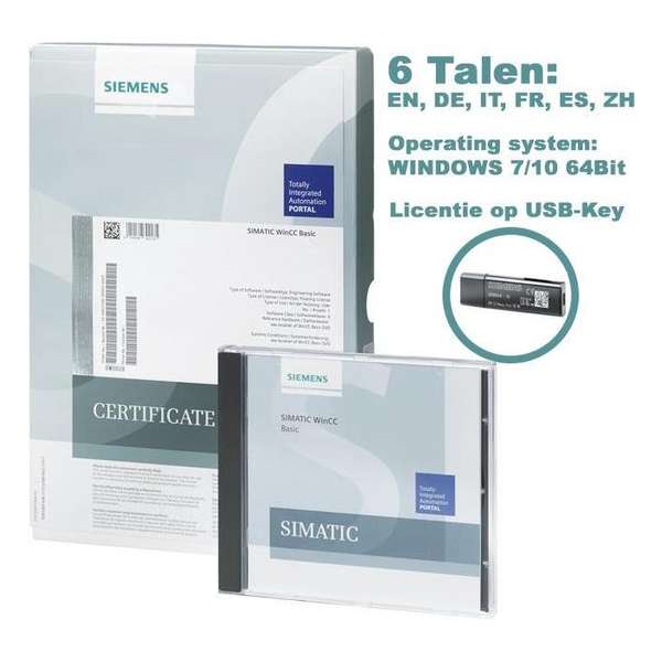 Siemens SIMATIC WinCC Basic V16 - 6AV2100-0AA06-0AA5