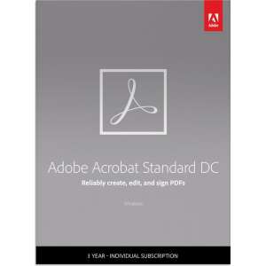 Adobe Acrobat Standard DC - 1 Apparaat - 3 Jaar - Multi Languages - Windows Download