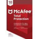 McAfee Total Protection 10 apparaten (levering binnen de 24 uur via elektronische download)