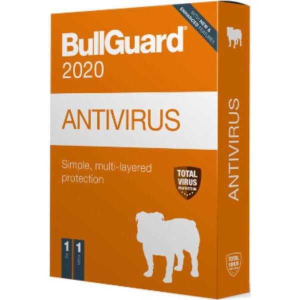 BullGuard Anti Virus 1Year1UserWinOnlyRetail