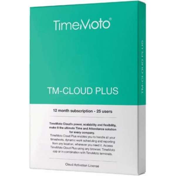 TIMEMOTO CLOUD PLUS SOFTWARE