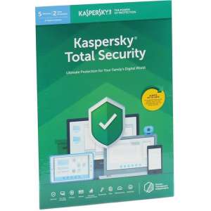 Kasperksy Total Security | 5 Apparaten | 2 Jaar | Engelse verpakking | 2020