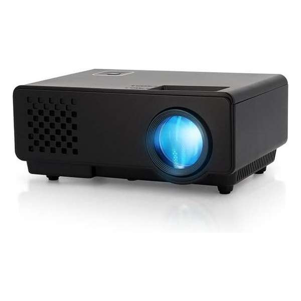 Lumeri mini beamer - mini projector - LED SMART beamer - zwart