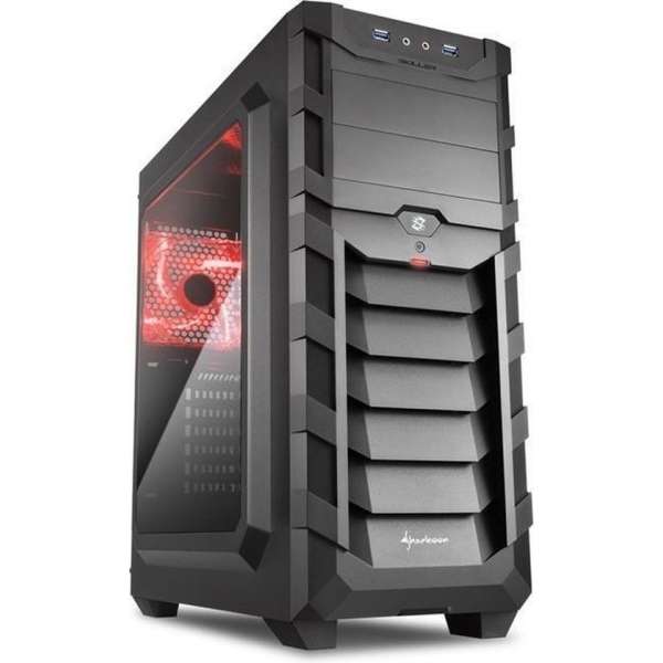 AMD Ryzen 5 2600 Allround Game Computer / Gaming PC - Radeon RX 570 8GB - 16GB RAM - 240GB SSD - 1TB HDD - Windows 10