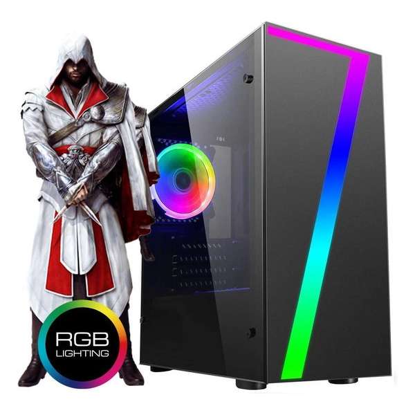 AMD Quad Core Gaming PC RX550-4GB-EVO | Game Computer PC