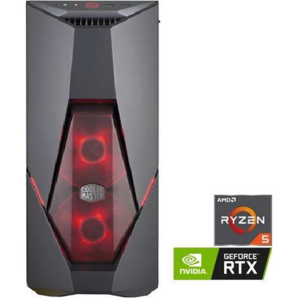 Alcco Game PC - Mid-End Game PC - AMD Ryzen 5 3600 - RTX 2060 6GB - 16GB RAM - 500GB SSD - 1TB HDD