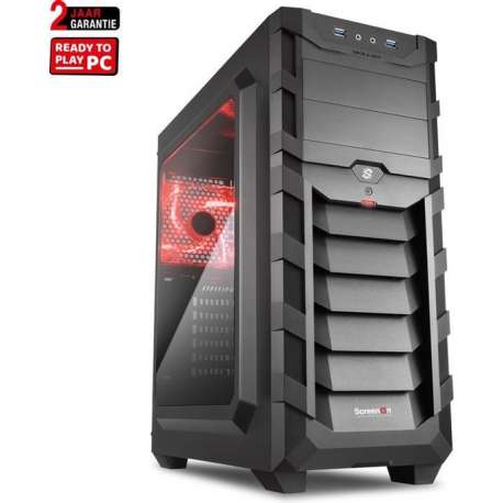 ScreenOn - AMD Ryzen 3 3200G Allround Game Computer / Gaming PC - GeForce GTX 1050 Ti 4GB - 8GB RAM - 1TB HDD - Windows 10