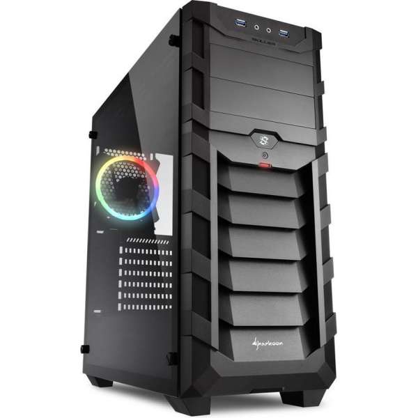 AMD Ryzen 3 3200G Allround Game Computer / Gaming PC - GeForce GTX 1050 Ti 4GB - 8GB RAM - 1TB HDD - Windows 10 - RGB
