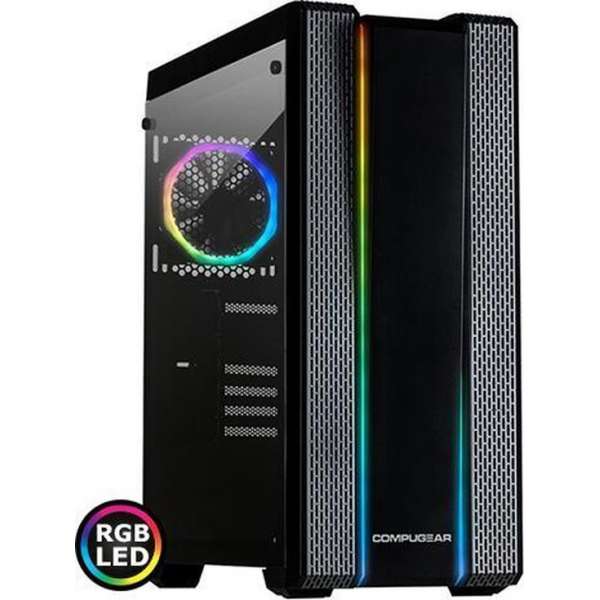 COMPUGEAR Gamer GC9700KF-16SH-R2080 - Core i7 9700KF - RTX 2080 - Game PC