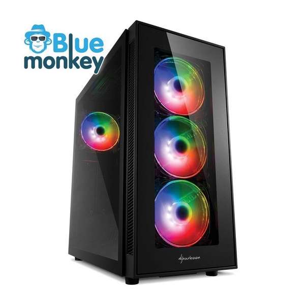 Blue Monkey Game PC i7 10700 - RTX 2070 - 16 GB - 480 SSD - 2TB HDD