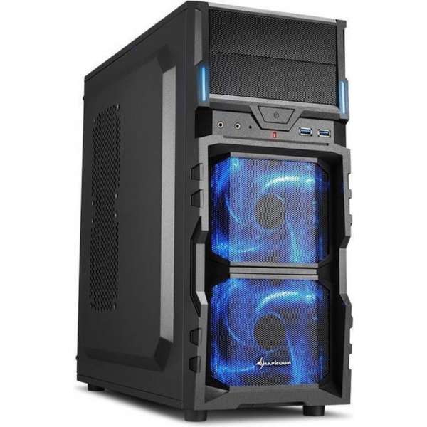 Game PC i5 Yggdrasil blauw | 8GB RAM |GTX1050TI|240 GB SSD