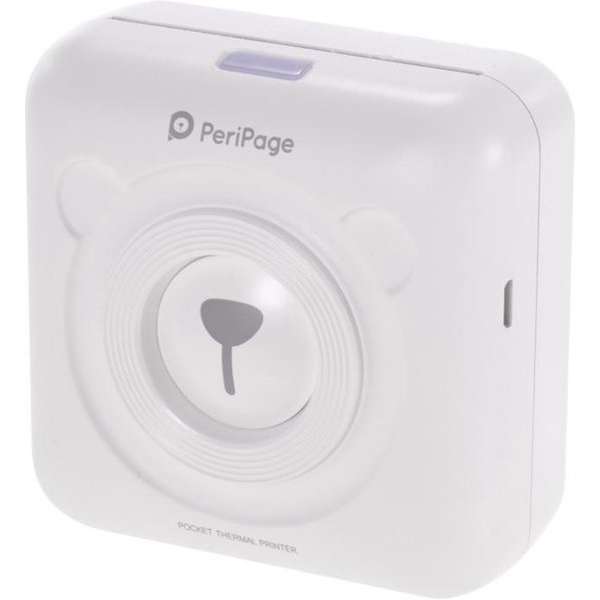 PeriPage Pocket Printer - Via Bluetooth - A6 - Inclusief Papier