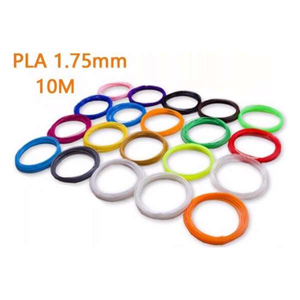 3D pen PLA filament - 120 meter (12 kleuren, elk 10m)