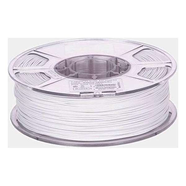 1.75mm koud wit PLA filament eSun