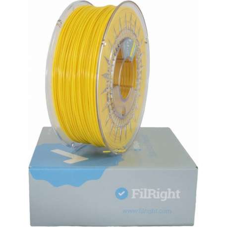 FilRight Maker PLA Filament - 1.75mm - 1 kg - Geel