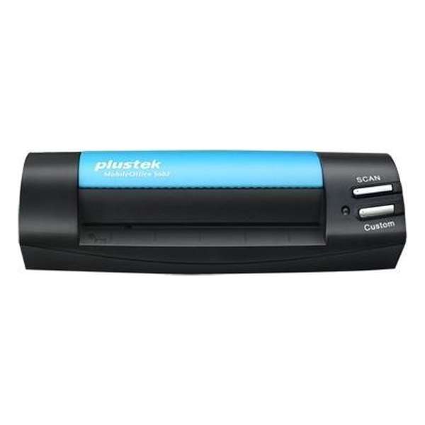 Plustek MobileOffice S602 1200 x 1200 DPI Visitekaartjesscanner Zwart, Blauw A6