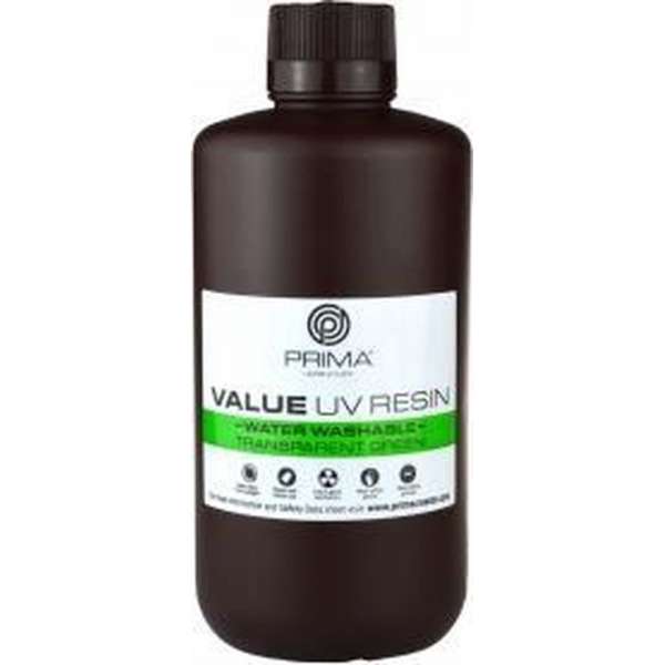 Prima Creator Water Washable UV Resin - 1000 ml - Transparent Green