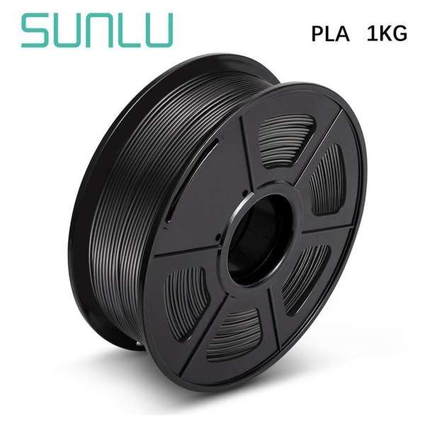 SUNLU Filament PLA 1.75mm 1kg Zwart