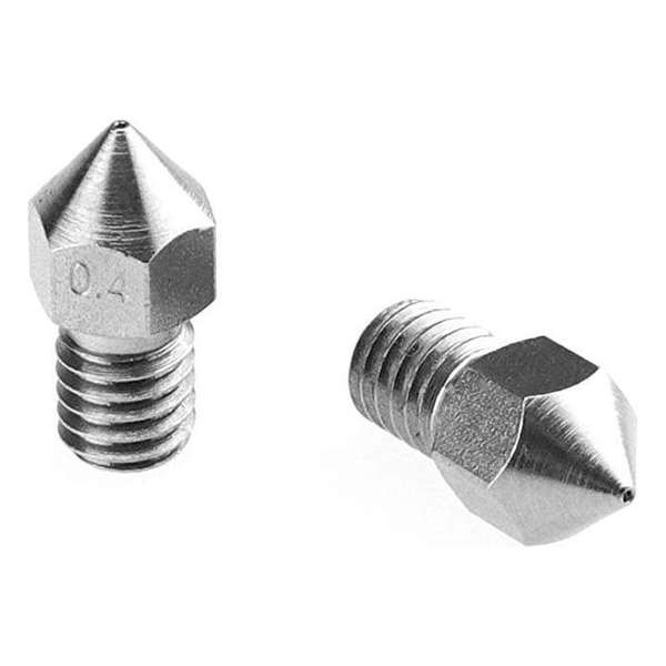 3D printer stalen nozzle 0.4mm MK8 -set 2