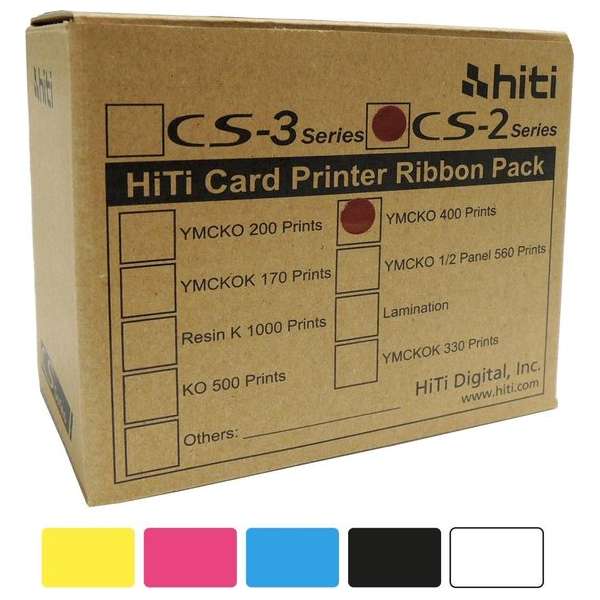 HiTi CS 200  printlint YMCKO voor 400 afdrukken