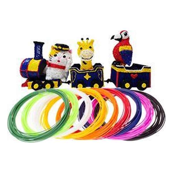 XYZPrinting 3D-Pen PCL Low Temp Filament 72g - 9 random colors - 8 meters of each color