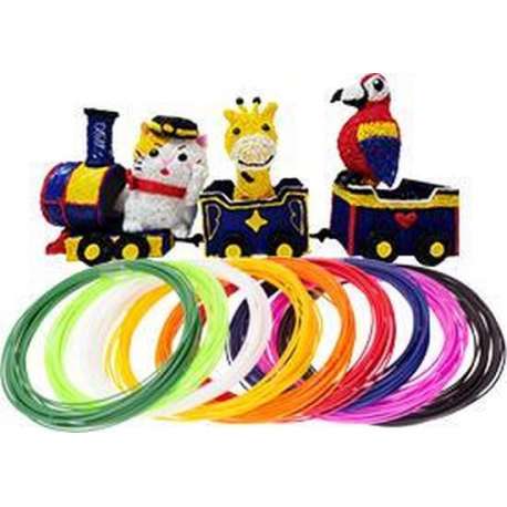 XYZPrinting 3D-Pen PCL Low Temp Filament 72g - 9 random colors - 8 meters of each color