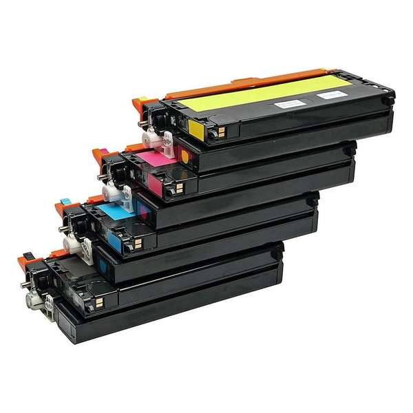 Toner cartridge / Alternatief voordeel pakket Xerox 6280 zwart, geel, blauw,rood