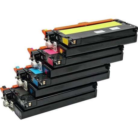 Toner cartridge / Alternatief voordeel pakket Xerox 6280 zwart, geel, blauw,rood