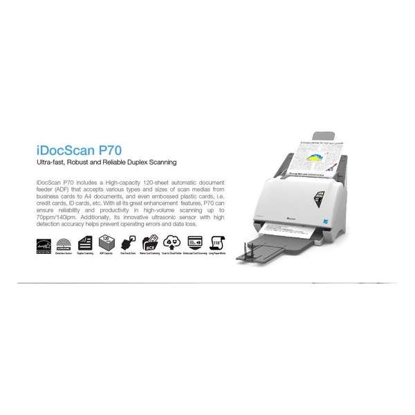 Home Office - Must iDocScan P70 High Speed Document Scanner