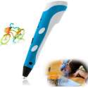 3D pen - 3D printer pen - 3D tekeningen - tekenen - blauw - inclusief 3D pen vullingen - voor ABS filament