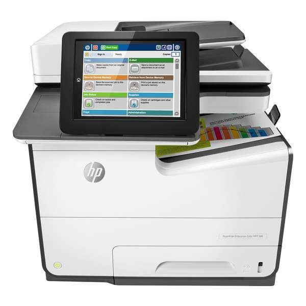 HP PageWide Enterprise Color MFP 586dn - All-in-One Printer