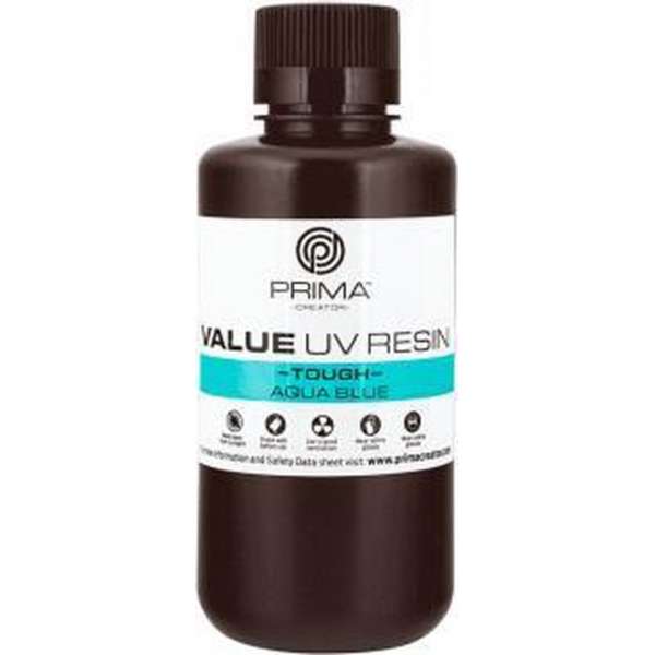 Prima Creator PrimaCreator Value Tough UV Resin (ABS Like) - 500 ml - Aqua Blue