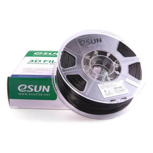 eSun PLA+ Black - 1.75mm - 3D printer filament