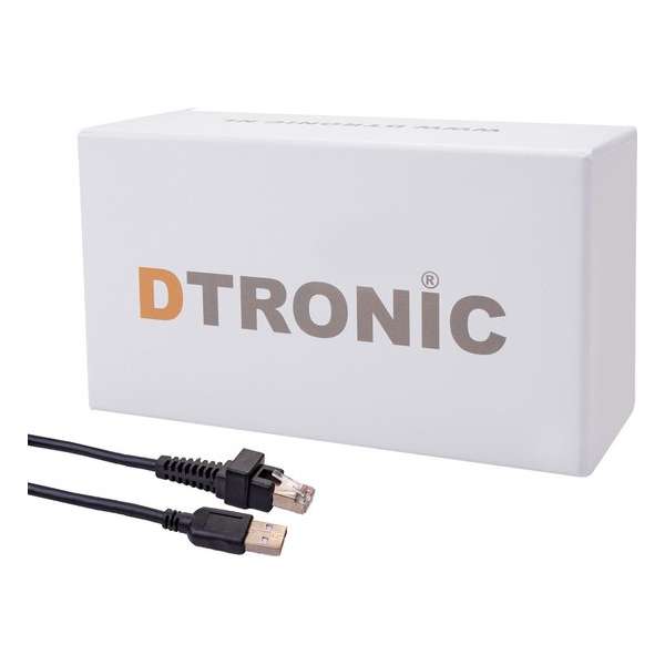 DTRONIC USB Kabel USB 2 Voor desktopscanners - 1 meter