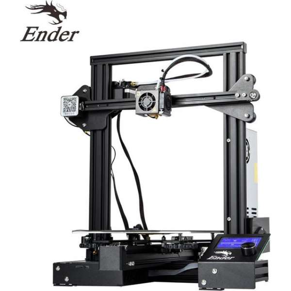 Gemonteerde Ender-3 3D-printer creality Voorgemonteerd