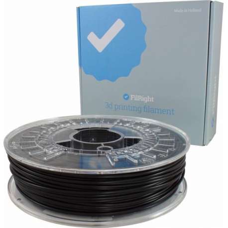 FilRight Pro Filament ABS - Zwart - 2.85mm