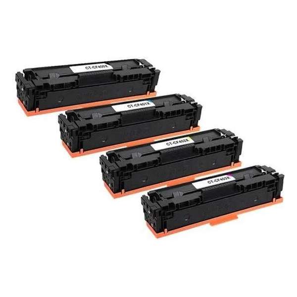 Toner cartridge / Alternatief multipack HP CF400X CF401X CF402X CF403X | HP M252dw/ M252n/ M274dn/ M274n/ M277dw/ M277n