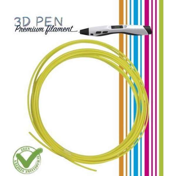 3D Pen filament - 5M - Zwavelgeel