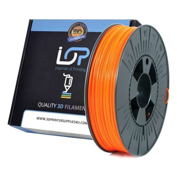 IOP PLA 1.75mm Orange Fluor 500g