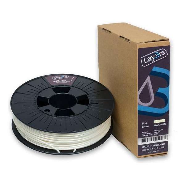 Lay3rs PLA Pearl white - 2.85 mm