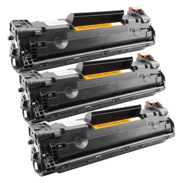 Toner cartridge / Alternatief multipack HP 3 x CE285A  CB435A CB436A