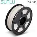 SUNLU Filament PLA 1.75mm 1kg Wit