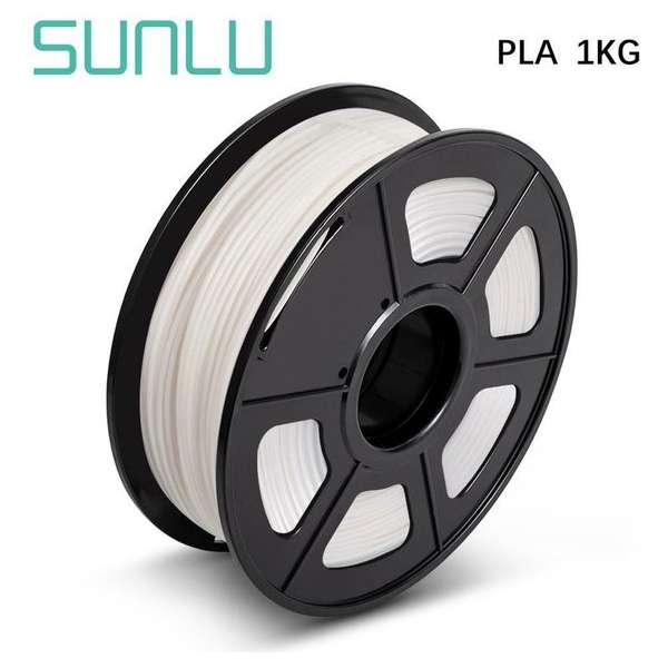 SUNLU Filament PLA 1.75mm 1kg Wit