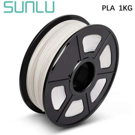 SUNLU Filament PLA 1.75mm 1kg Wit