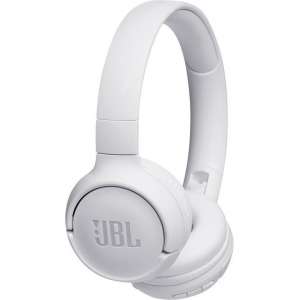 JBL T500BT Wit - Draadloze on-ear koptelefoon